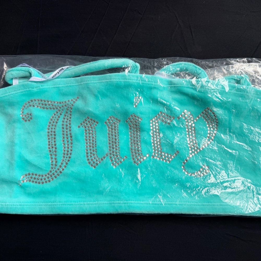 Juicy Couture Mint Crop Top Size M